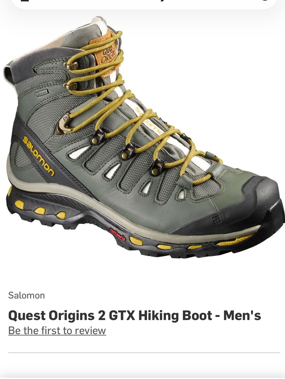 Salomon Quest Origins 2 GTX Men's Hiking Boots - 10.5